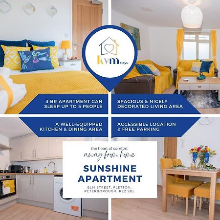 Kvm - Sunshine Apartment By Kvm Stays Πήτερμπορο Εξωτερικό φωτογραφία